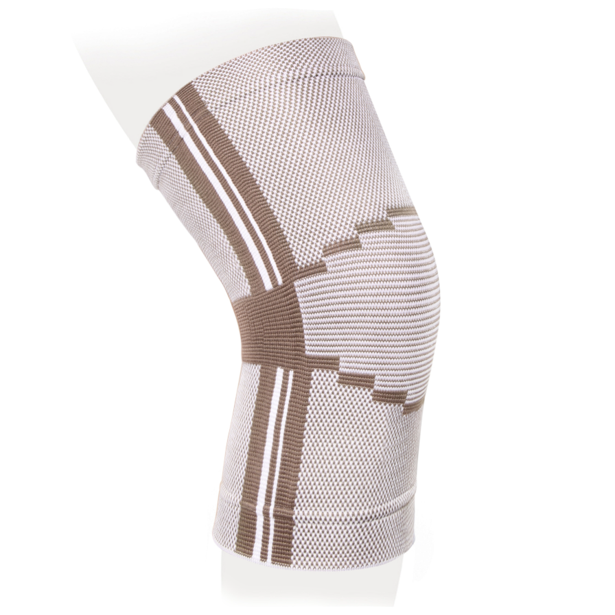 Бандаж на коленный сустав эластичный с боковыми спиралями Thoman KS-E02 фото 1