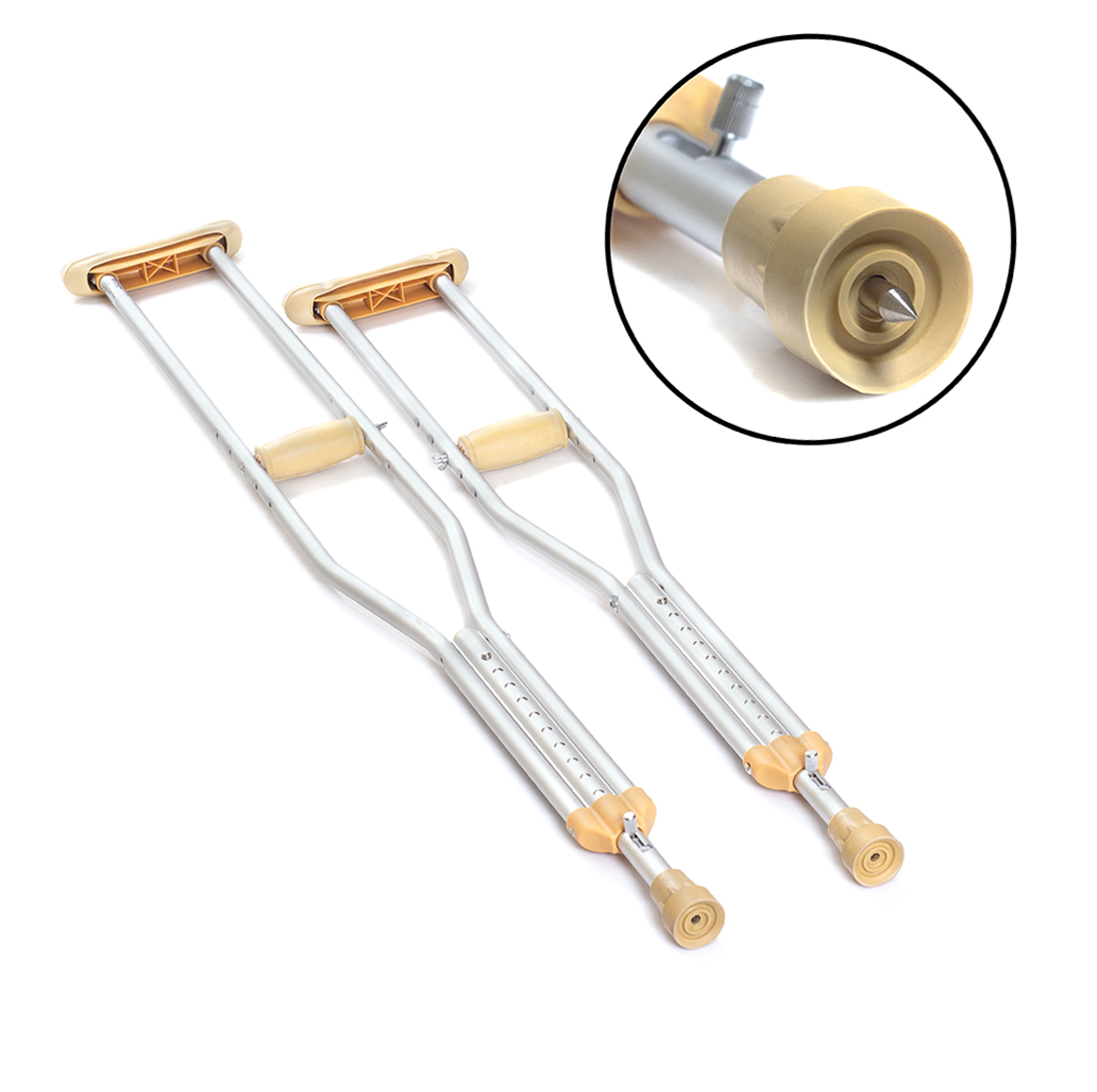 Костыль алюмин. р.S (95-118 см) KS 503 с УПС фото 1