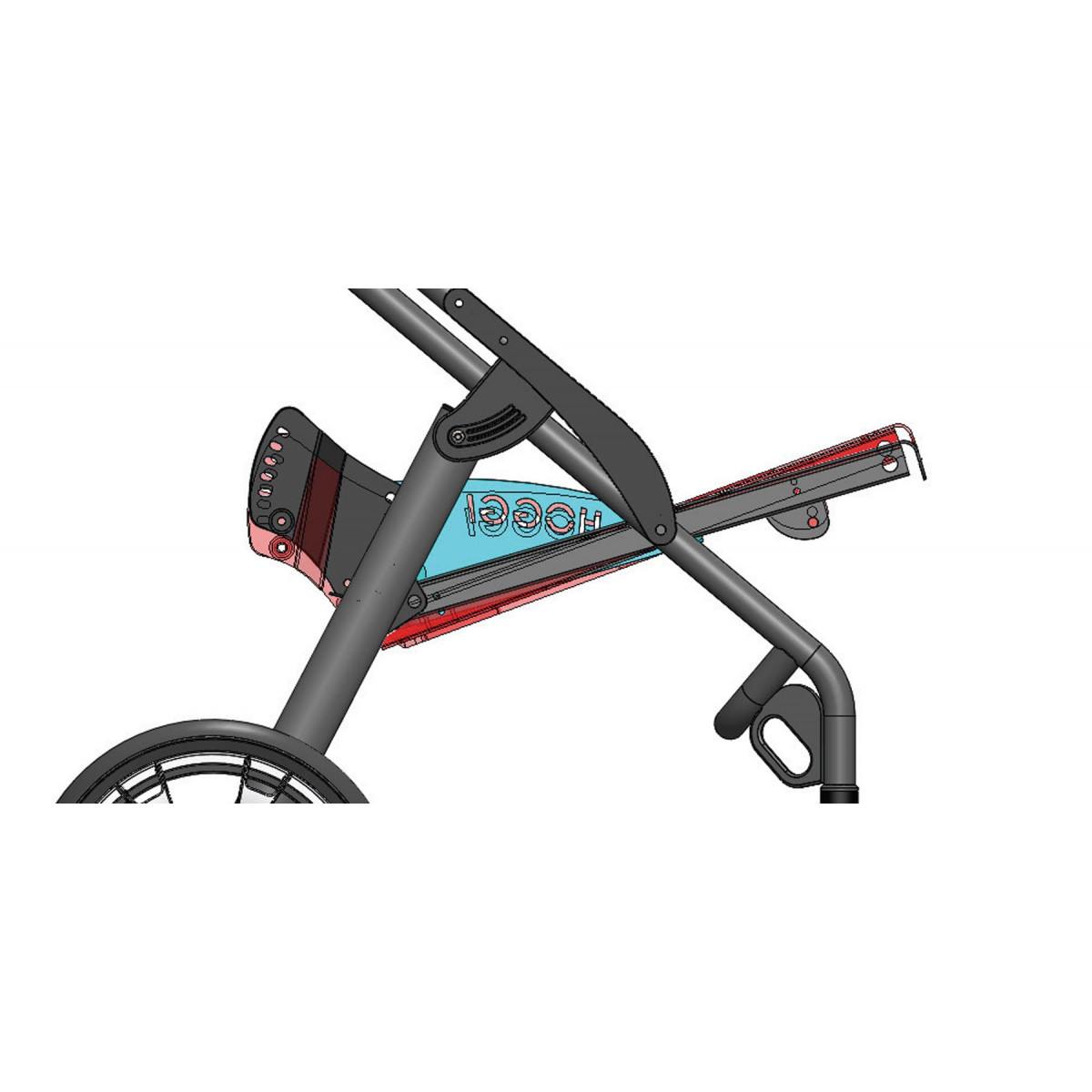 Детская инвалидная кресло-коляска Hoggi Duro / Hoggi Duro Cross фото 5