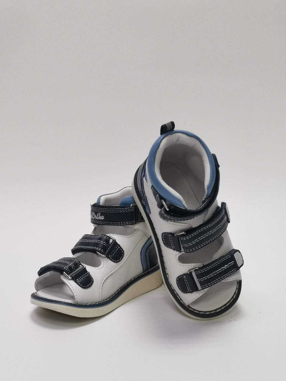 Сандалии ортопедические открытый нос на мальчика 15-339М фото 2