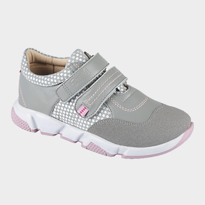 Кроссовки цв. серо-розовый TW-445-5 фото 1