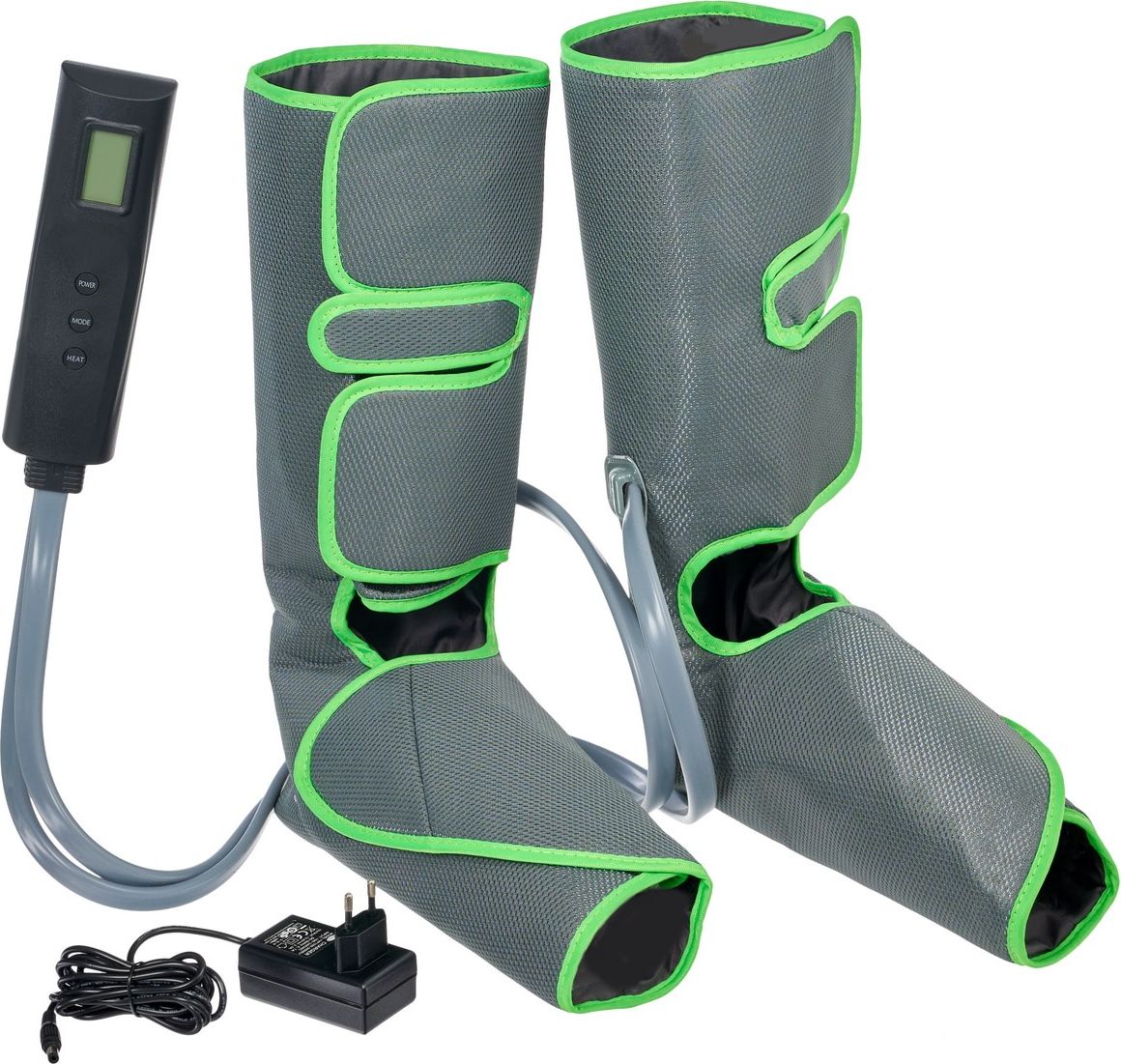 Компрессионный лимфодренажный массажер ног, серый KZ 1166 фото 2