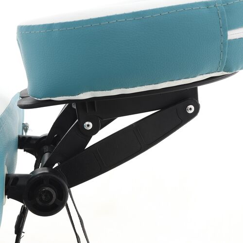 Массажный стол складной Med-mos JFAL01A 3-х секционный, алюминиевая рама, двуцветный, ложе 185х70 фото 28