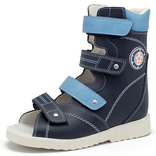 Тутор на 4-х липучках цвет синий\голубой 23-103 фото 1