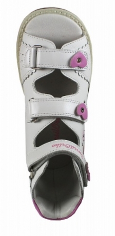 Сандалии детские ортопед. с открытым  носом на девочку 15-306М  фото 2