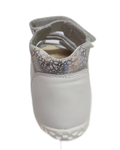 Сандалии ортопедические детские с открытым носом Орфея Б3-197-011-284-1 цвет белый с серебром фото 4