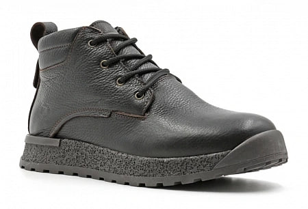 Ботинки ортопедические мужские зимние Ортомода 18-55-3 кожаные на молнии и шнурках фото 1